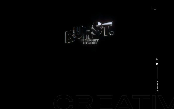 Burst Studio website preview