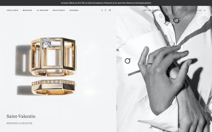 Jem website preview