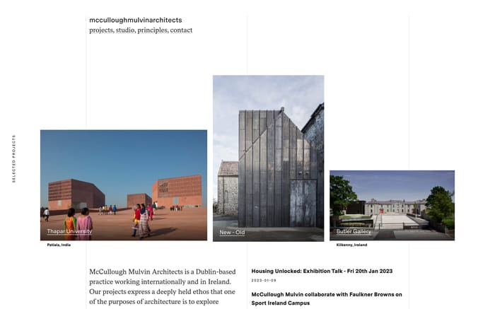 McCullough Mulvin website preview