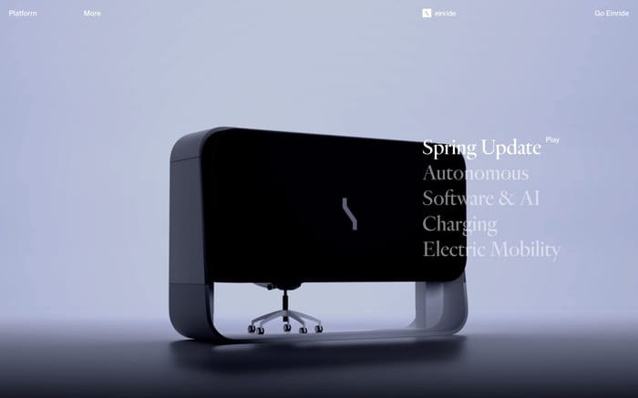 Einride website preview