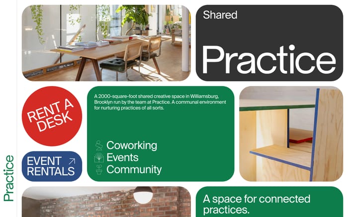 Shared Practice website preview
