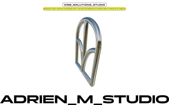 Adrien M Studio website preview