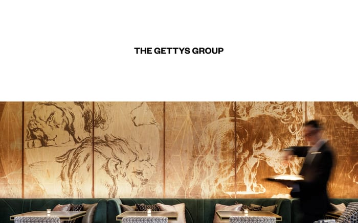 The Gettys Group website preview