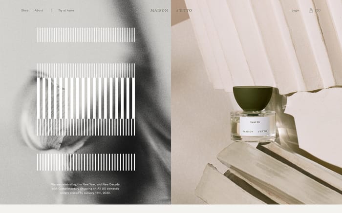 Maison d'Etto website preview