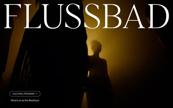 Flussbad website preview