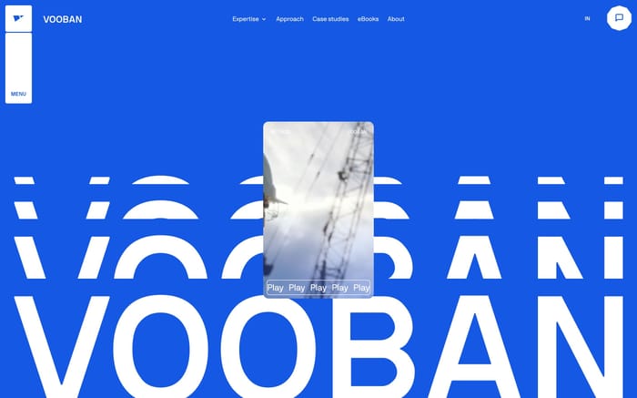 Vooban website preview