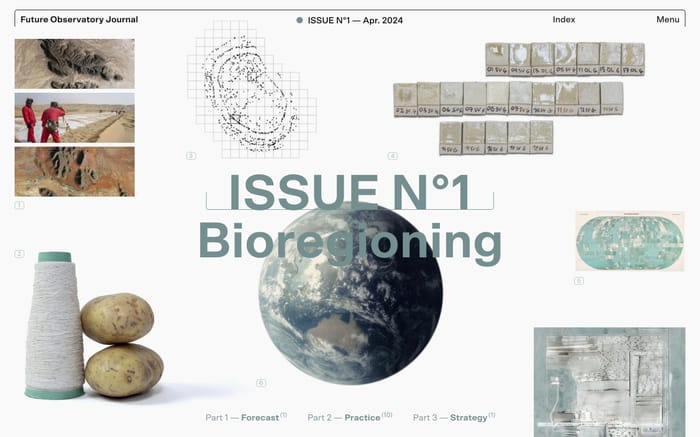  Future Observatory Journal website preview