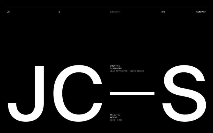 Jean-Christophe Suzanne website preview