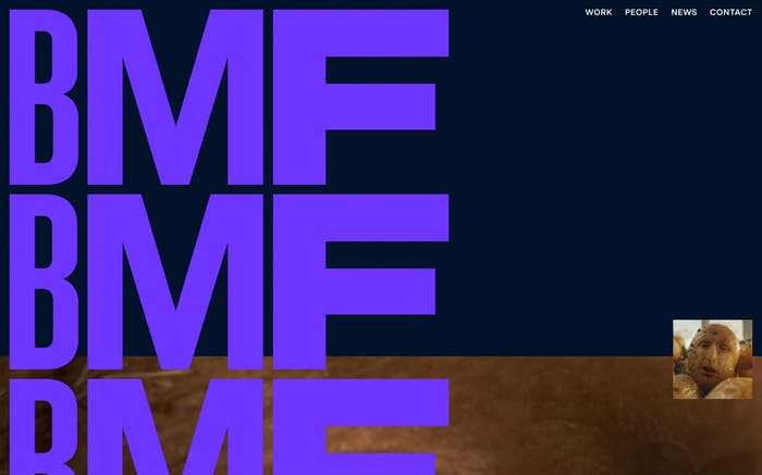 BMF website preview