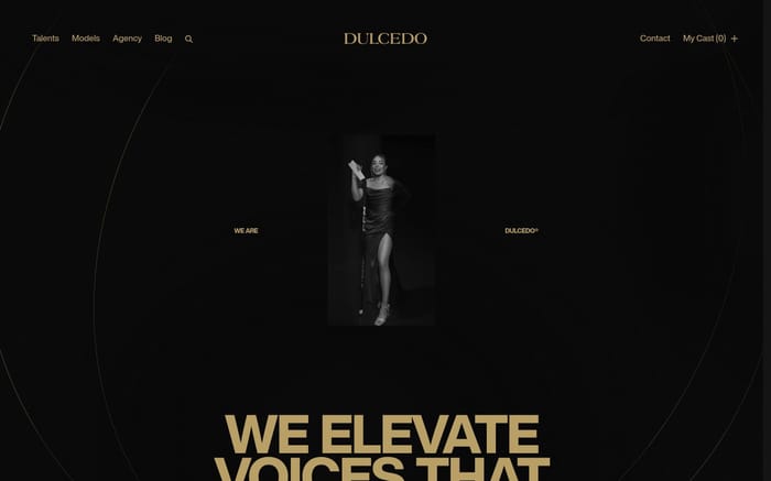 Dulcedo website preview