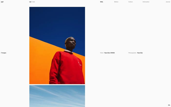 Gavin Schneider Productions website preview