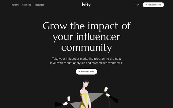 Lefty website preview