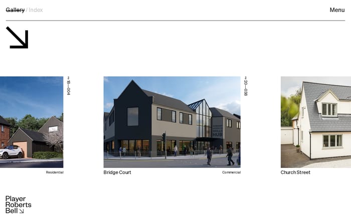 PRB Architects website preview