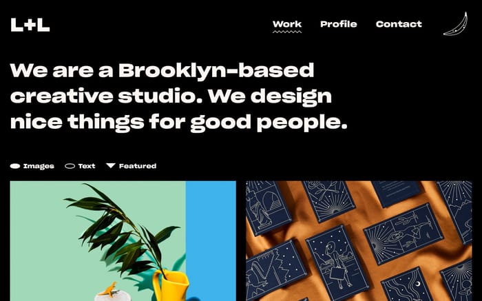 L+L website preview