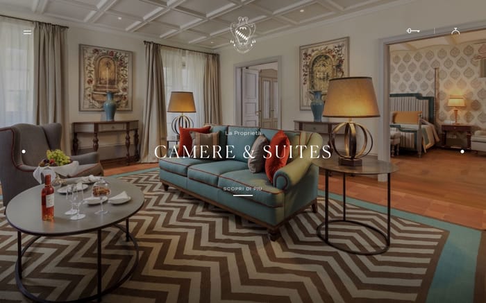 Hotel di Lusso Villa La Massa website preview