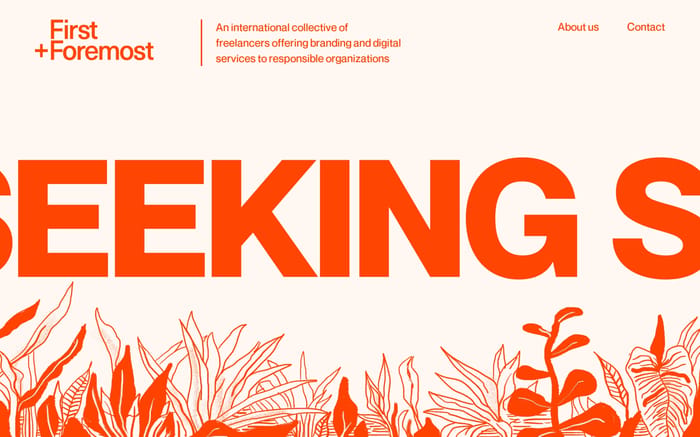 First and Foremost website preview