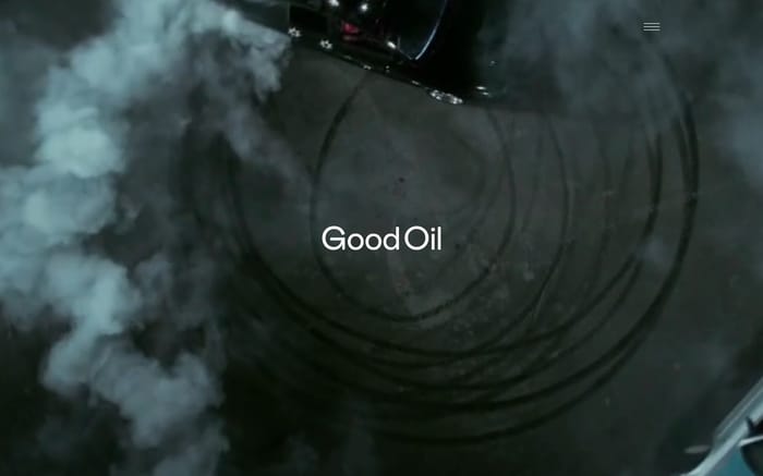Good Oil website preview