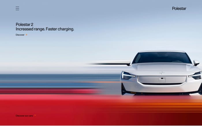 Polestar website preview