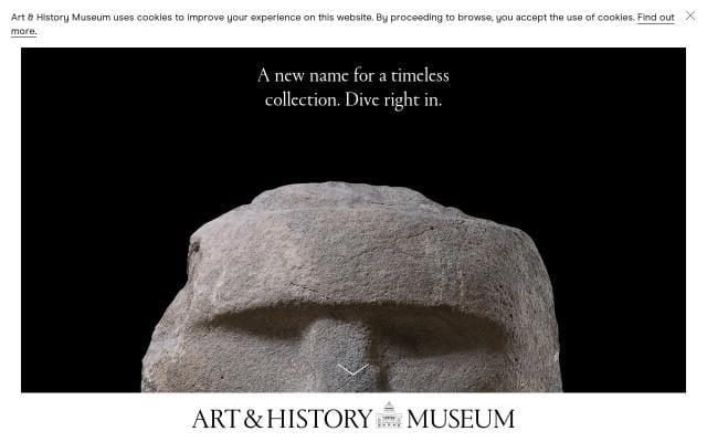 Artandhistory website preview