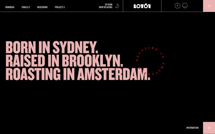 Lot61 website preview
