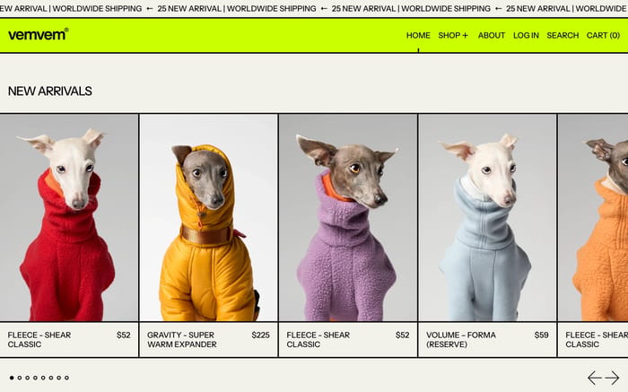 Vemvem website preview
