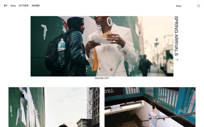 By any Other Name website preview