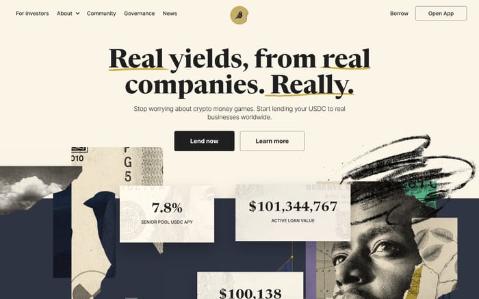 Goldfinch website preview