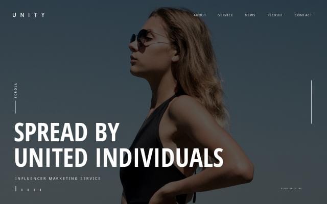 Unity-inc website preview