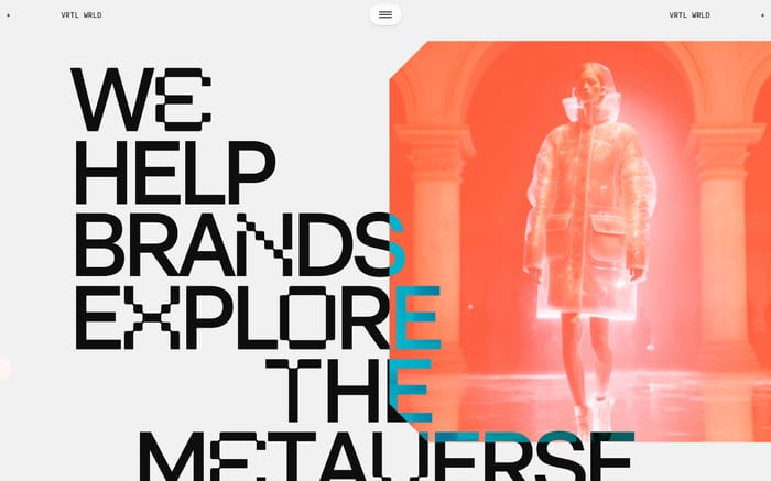 Vrtl Wrld website preview