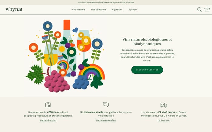 Whynat website preview