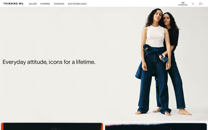 Sustainable Thinking website preview