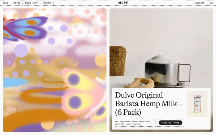 Dulve website preview