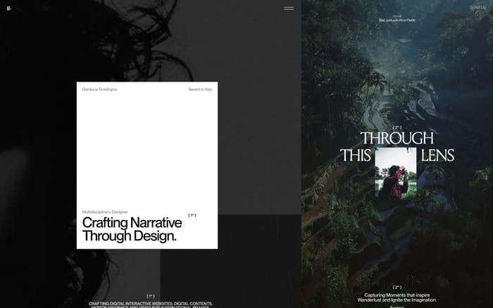 Gianluca Gradogna website preview