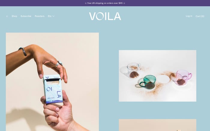 Voila website preview