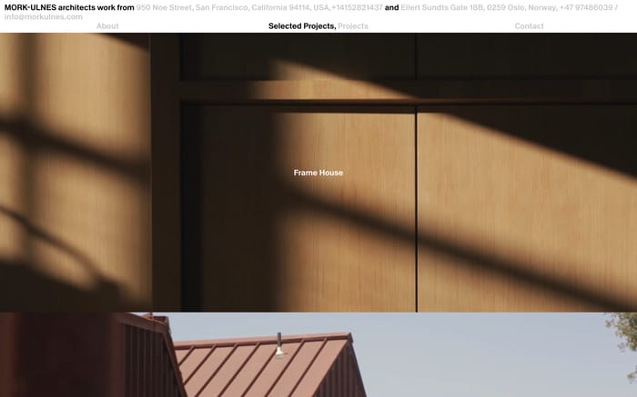 Mork-Ulnes website preview