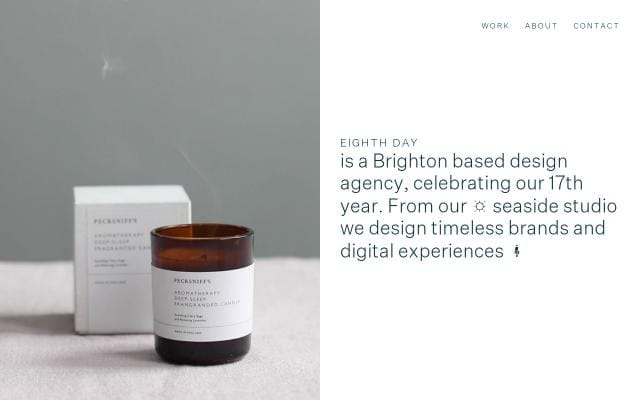 Eighthday website preview