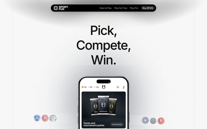 Sport website preview