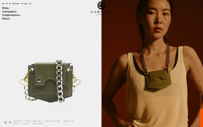 Labatut Paris website preview