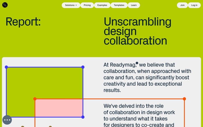 2023 Design Collaboration Report website preview