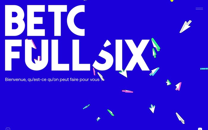 BETC Fullsix website preview