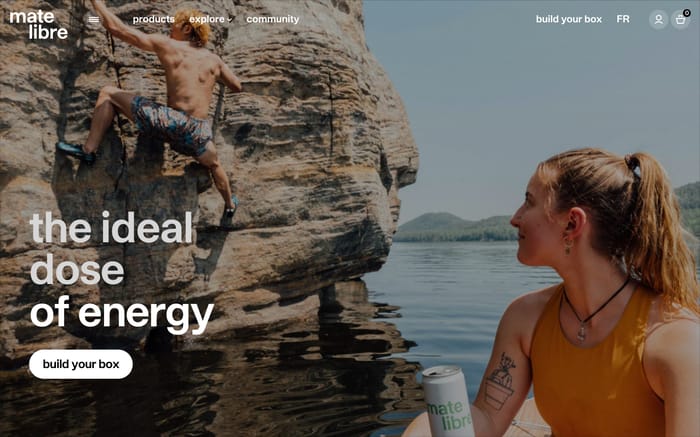 Mate Libre website preview