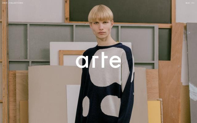 Arte-antwerp website preview