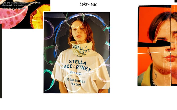 Luke & Nik website preview