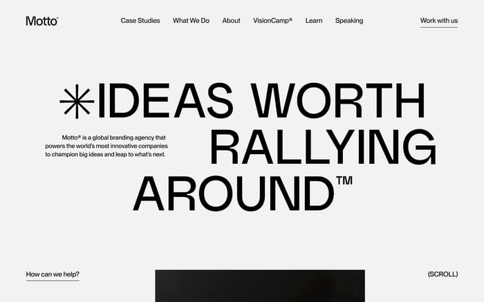 Motto website preview