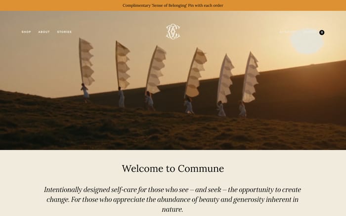 Commune website preview