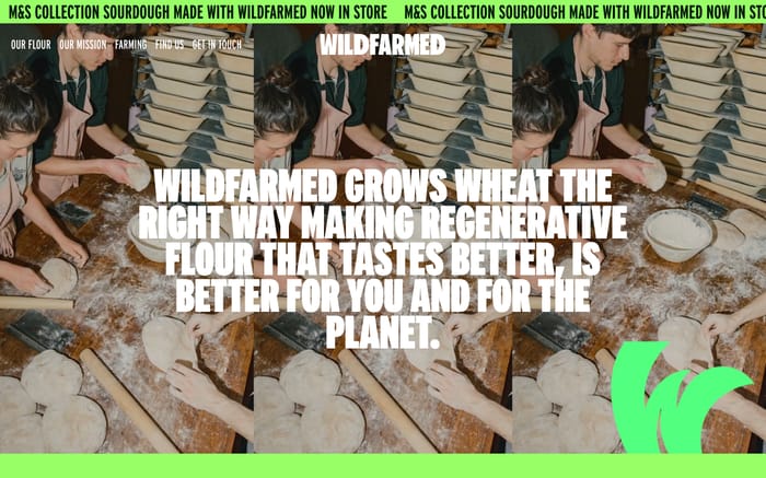 Wildfarmed website preview