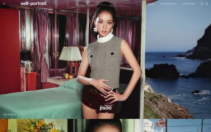 Self-Portrait website preview