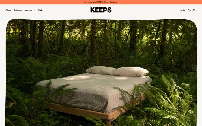 Built For Keeps website preview