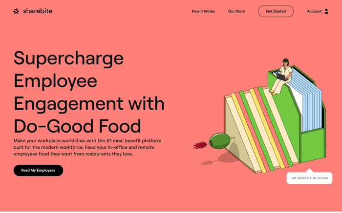Sharebite website preview