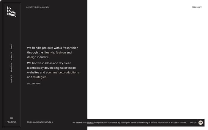 Six Socks Studio website preview